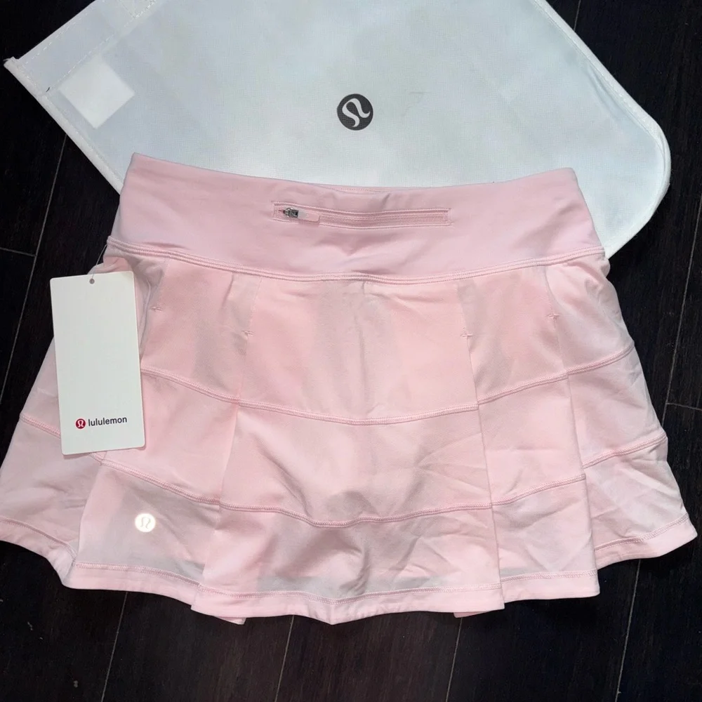 LULULEMON PACE RIVAL MR SKIRT *REGULAR IN STRAWBERRY MILKSHAKE 🍓 SZ 4,6,8 NWT - Picture 1 of 16